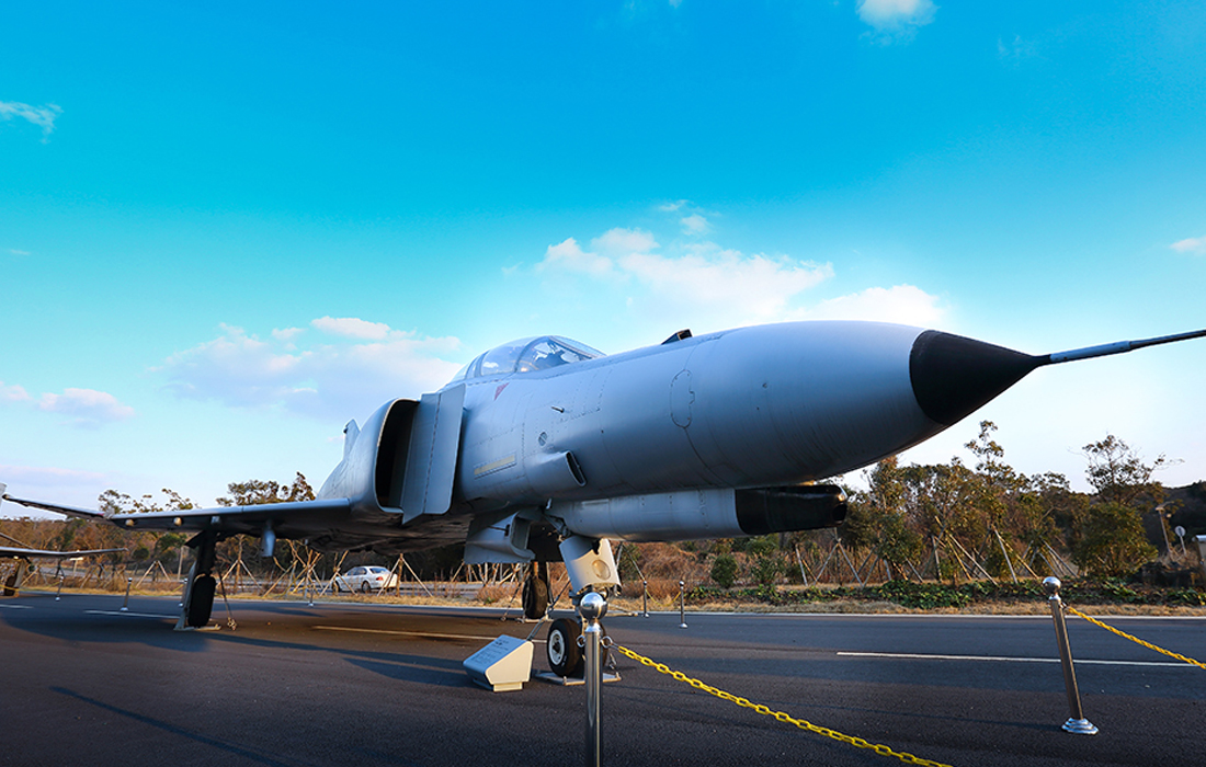 F-4E 팬텀 Ⅱ  전시물 모습