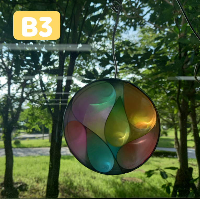 황홀한 빛을 빚는 보로노이 선캐쳐