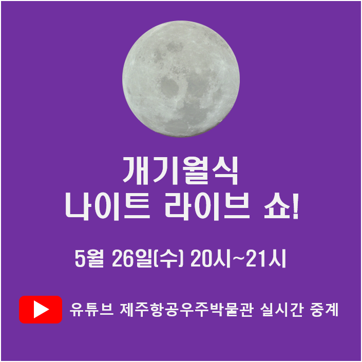 개기월식 기념 나이트 라이브 쇼!